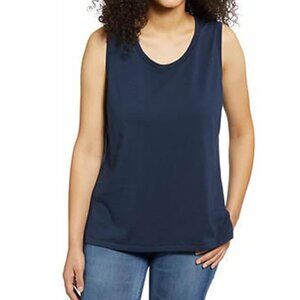 Nautica Cotton Blend Sleeveless Top NWT